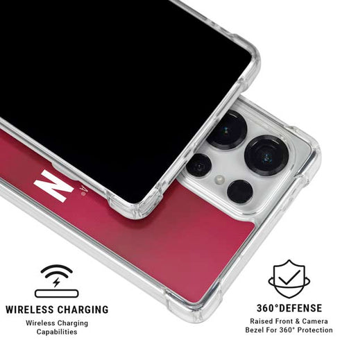 University of Alabama Crimson Pride Galaxy S25 Ultra Clear Case